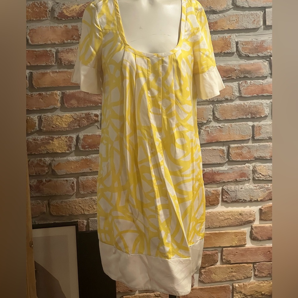 AX ARMANI EXCHANGE 100% silk sheath mini dress